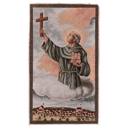 Saint Junipero Serra tapestry 40x30 cm 1