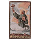 Saint Junipero Serra tapestry 20x12" s1