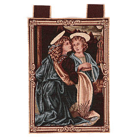 Angels of the Baptism of Christ tapestry 40x30 cm