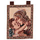 Our Lady with Baby Jesus by Botticelli tapestry 19.5x15" s1