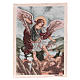 Saint Micheal Archangel tapestry 16x12" s1