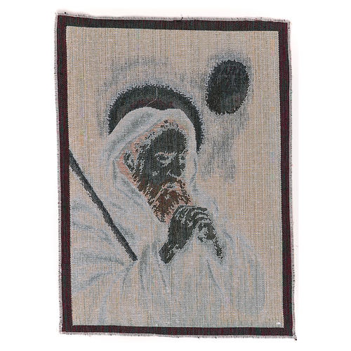 Saint Francis of Paola tapestry 40x30 cm 3