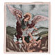 Saint Micheal Archangel tapestry 17x15" s1