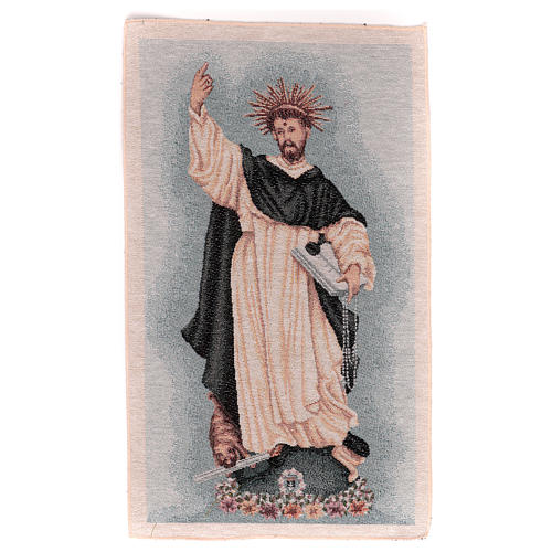 Saint Dominic tapestry 40x30 cm 1