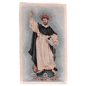 Saint Dominic tapestry 19x12"