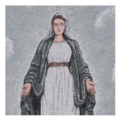 Our Lady of Graces tapestry 18x12" 2