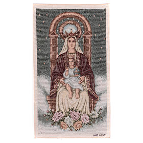 Virgin of Coromoto tapestry 20x11.5"