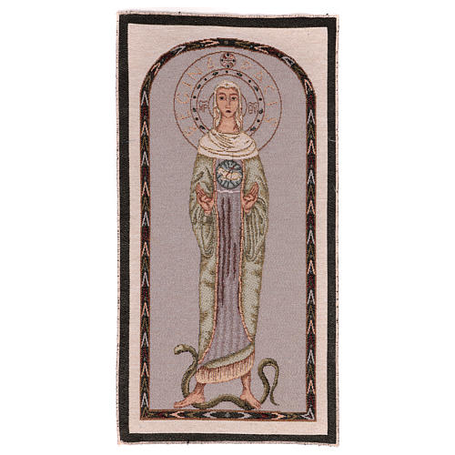 Wandteppich Königin des Friedens 55x30 cm 1
