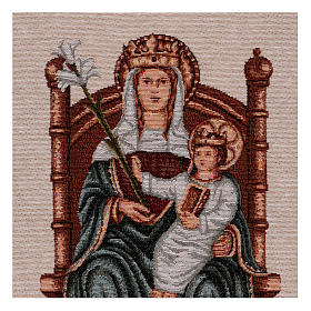 Our Lady of Walsingham tapestry 18x12"