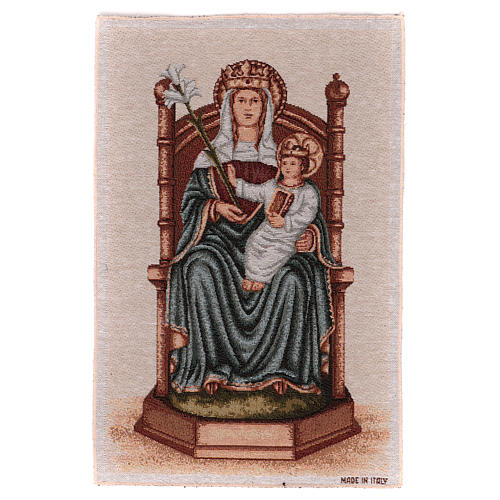 Our Lady of Walsingham tapestry 18x12" 1