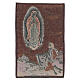 Wandteppich Erscheinung der Mutter Gottes vor Juan Diego 50 x40 cm s3