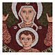 Our Lady of the Burning bush tapestry 40x45 cm s2