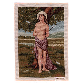 Saint Sebastian tapestry 12x17.7"
