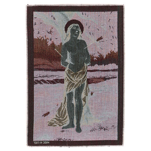 Saint Sebastian tapestry 12x17.7" 3