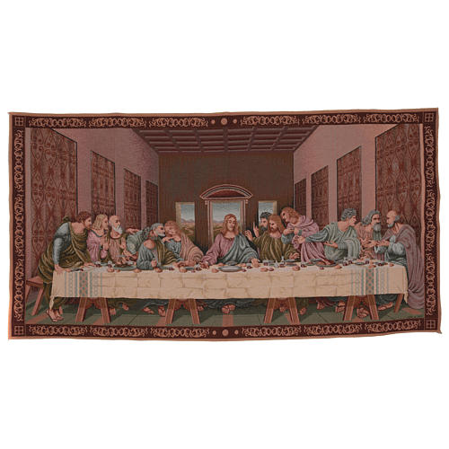 Last Supper tapestry 25.5x51" 1