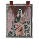 Saint Cecilia tapestry with frame and hooks 50x40 cm s3