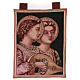 Tapisserie Anges Musicaux cadre passants 50x30 cm s1