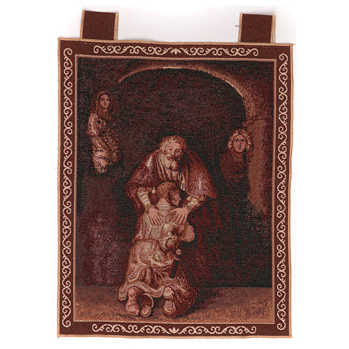 Arazzo Angelo Pasquale Cornice Ganci 50x35 Cm | Vendita Online Su HOLYART