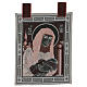 Luisa de Marillac tapestry with frame and hooks 50x40 cm s3