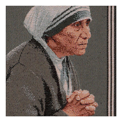 Mother Theresa tapestry 16x12" 2