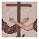 Franciscan symbols tapestry 40x30 cm s2