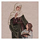 Saint Anne and Mary tapestry 18x12" s2