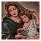 Arazzo Madonna dell'Uva 50x40 cm s2