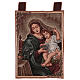 Our Lady of Grapes tapestry 20.5x15.5" s1