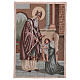 Saint Blaise tapestry 60x40 cm s1