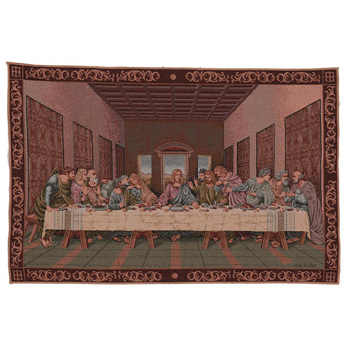 Last supper wall tapestry with loops 16x25" 1