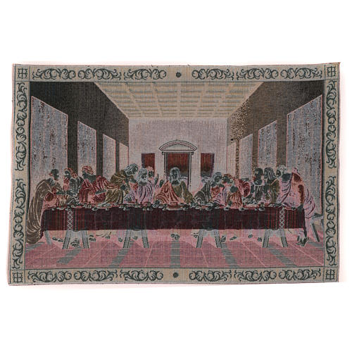 Last supper wall tapestry with loops 16x25" 3