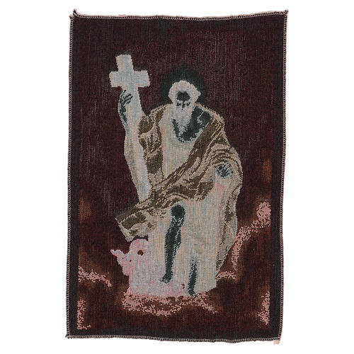 Saint Philip the Apostle tapestry 15.5x12" 3