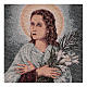 Saint Maria Goretti tapestry 16x12" s2