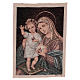 Wandteppich Heiligstes Herz Mariä und Jesus 40x30 cm s1