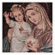 Wandteppich Heiligstes Herz Mariä und Jesus 40x30 cm s2