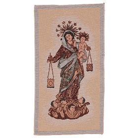 Our Lady of Mount Carmel tapestry 50x30 cm