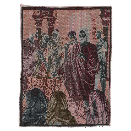 Proclamation of the kingdom of God tapestry 15x12" 3