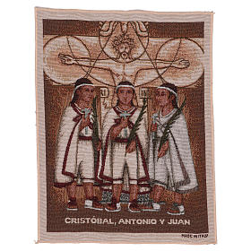 Tapisserie Saints Martyres Mexicains 40x30 cm