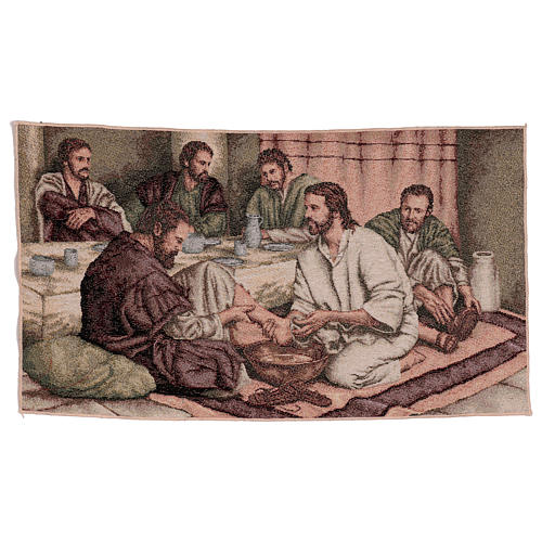 Washing of the Feet tapestry 60x30 cm 1
