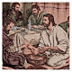 Foot washing tapestry 23x13" s2
