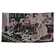 Foot washing tapestry 23x13" s3