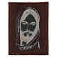 Jesus Christ's face with hood tapestry 40x30 cm s3
