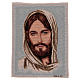 Arazzo Volto Cristo con Cappuccio 40x30 cm s1