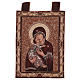 Our Lady of Vladimir tapestry with frame and hooks 50x40 cm s1