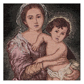 Wandteppich Gottesmutter nach Murillo 40x30 cm