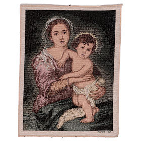 Our Lady of Murillo tapestry 40x30 cm