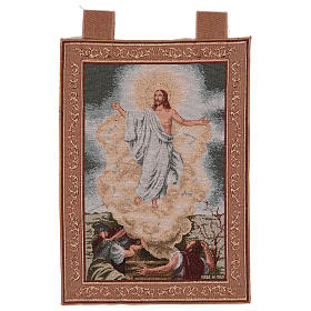The Resurrection tapestry with frame and hooks 50x40 cm