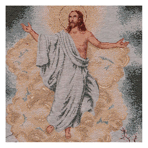 The Resurrection wall tapestry with loops 21.5x15.5" 2