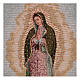Tapiz Nuestra Señora de Guadalupe marco ganchos 60x40 cm s2