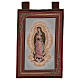 Our Lady of Guadalupe wall tapestry with loops 23x15.5" s1